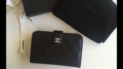 chanel black flap wallet white logo|chanel small zipper wallet.